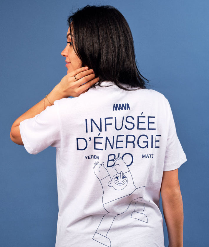 T-SHIRT "INFUSED WITH ORGANIC ENERGY